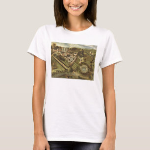 The House and Garden of Llanerch Hall, Denbighshir T-Shirt