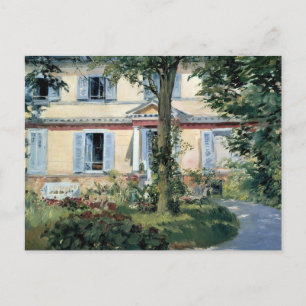 The House at Rueil   Édouard Manet Postcard