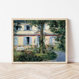 The House at Rueil Édouard Manet Poster