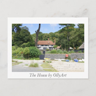 The House by OllyArt Photography Postcard