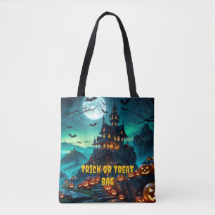 The House by the Pumpkin Road Tote Bag