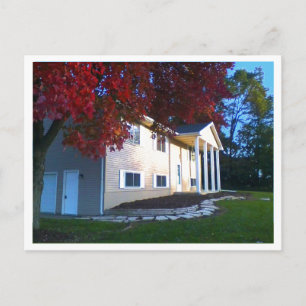 The House for Sale. Postcard