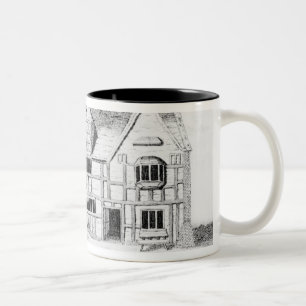 The House in Stratford-upon-Avon Two-Tone Coffee Mug
