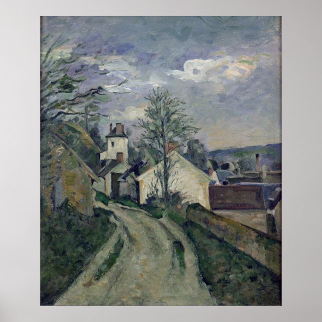 The House of Doctor Gachet  at Auvers, 1872-73 Poster (Front)