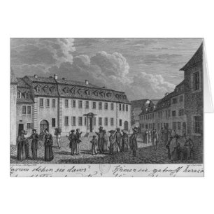 The house of Johan Wolfgang von Goethe in