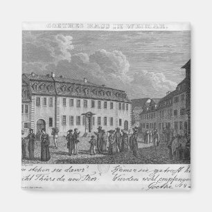 The house of Johan Wolfgang von Goethe in Magnet