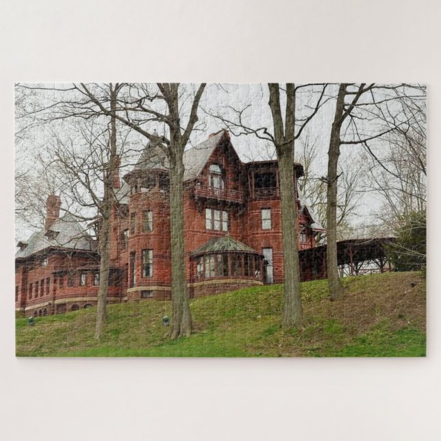 The House of Mark Twain in Connecticut Jigsaw Puzzle (Horizontal)