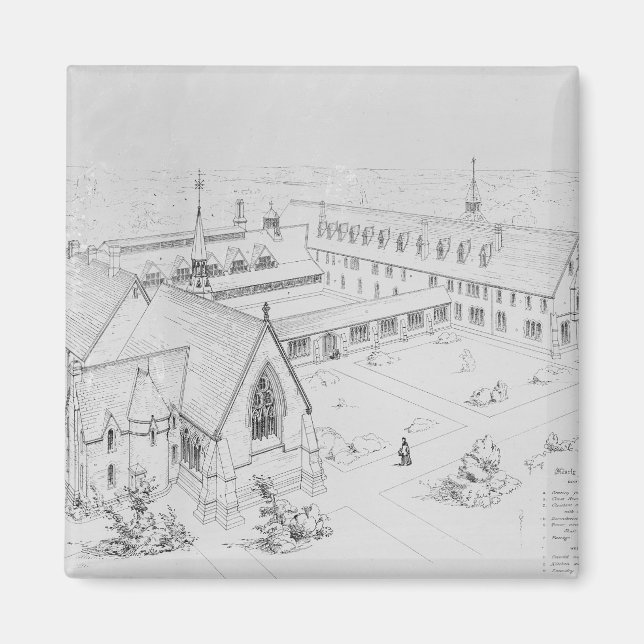 The House of Mercy, Clewer Magnet (Front)