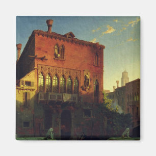 The House of Othello, the Moore in Venice, 1856 Magnet