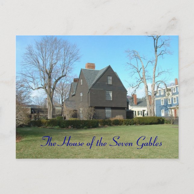 The House of the Seven Gables Postcard (Front)