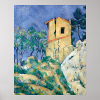 The House with Cracked Walls Paul Cezanne Post Imp