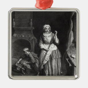 The Housekeeper Metal Tree Decoration