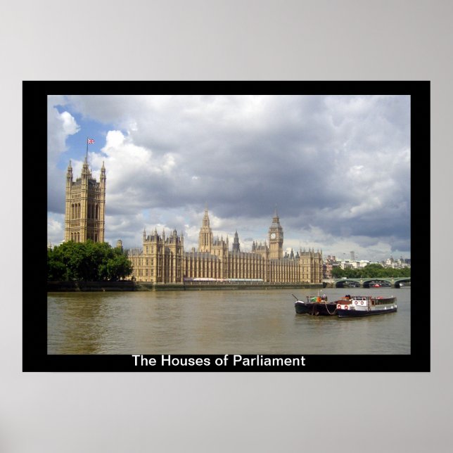 The Houses of Parliament Poster (Front)
