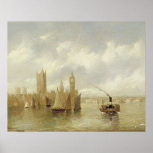 The Houses of Parliament Poster