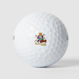The Hoverboard Queen Golf Balls