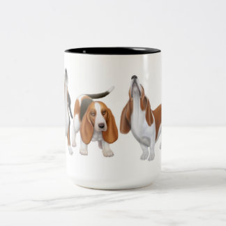 The Howling Basset Hounds Mug
