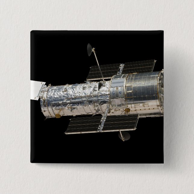 The Hubble Space Telescope 15 Cm Square Badge (Front)