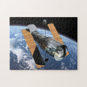 The Hubble Space Telescope - Artistic Rendering Jigsaw Puzzle
