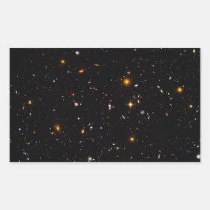 The Hubble Ultra-Deep Field Rectangular Sticker