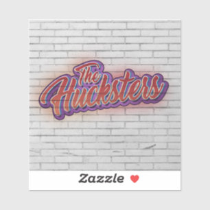 The Hucksters Band Logo Sticker