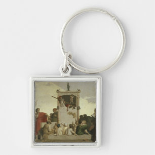 The Human Comedy, c.1852 Key Ring