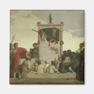 The Human Comedy, c.1852 Magnet