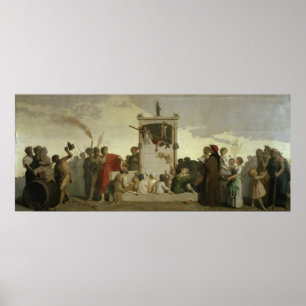 The Human Comedy, c.1852 Poster