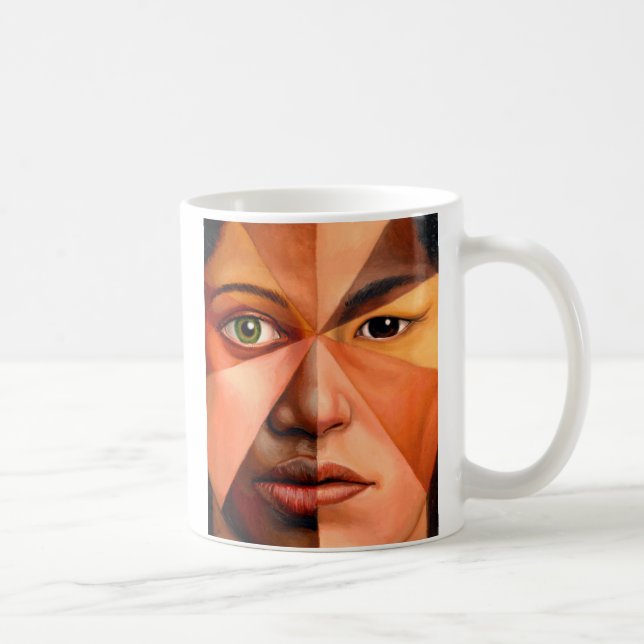 The Human Face Coffee Mug (Right)
