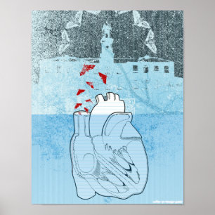 the human heart poster