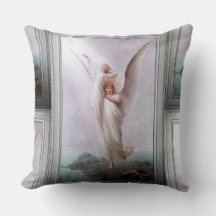 The Human Soul by Luis Ricardo Falero Cushion