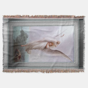 The Human Soul by Luis Ricardo Falero Throw Blanket