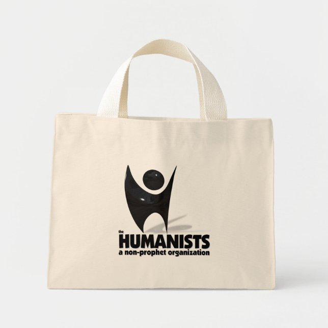 The Humanists Mini Tote Bag (Front)