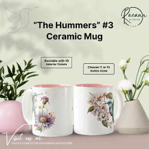 The Hummers (#3) Hummingbirds Ceramic Mug