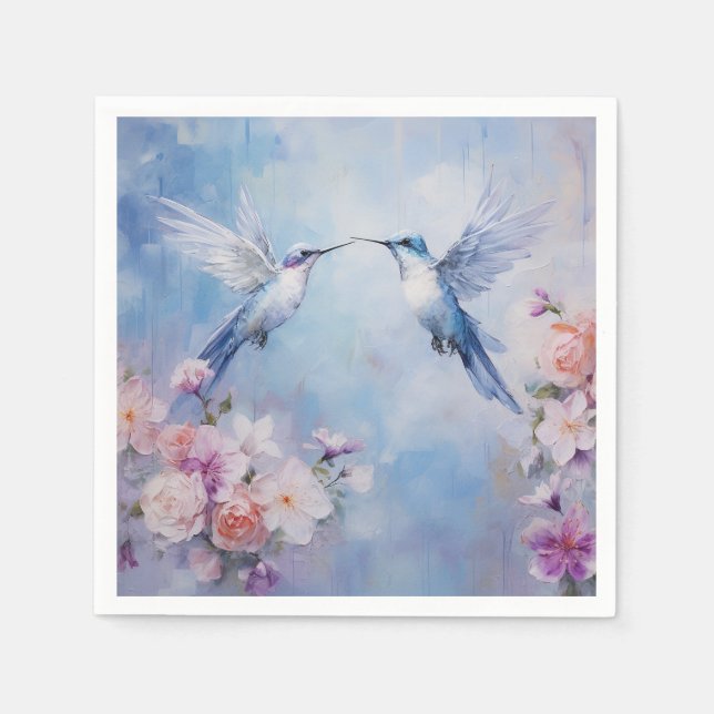 The Hummingbird Design Series 10 Napkin (Front)