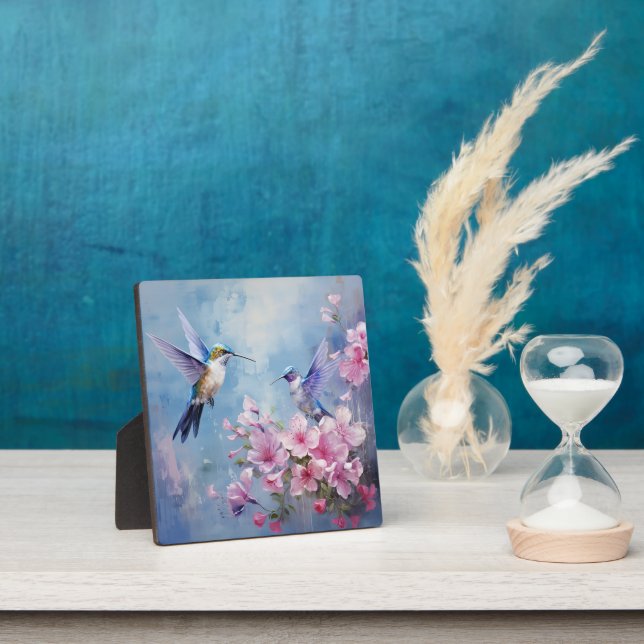The Hummingbird Design Series 12 Plaque (Insitu)