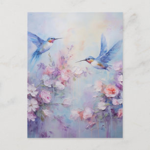 The Hummingbird Design Series 9 Postcard