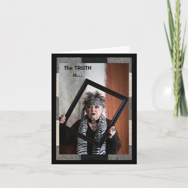 The Humourous Truth about your inner child Card (Front)