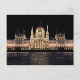 The Hungarian Parliament Building, Budapest Postcard