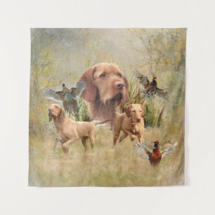 The Hungarian Wirehaired Vizsla Tapestry
