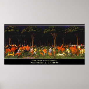 The Hunt in the Forest Poster
