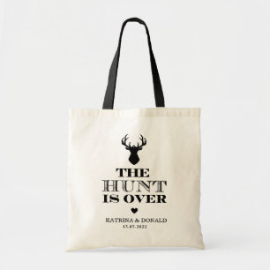 The Hunt is Over Rustic Country  Tote Bag