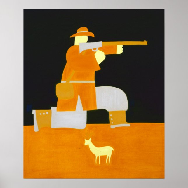 The Hunter 1998 Poster (Front)