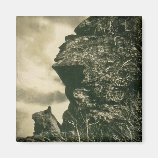 The Hunter and his Dog at Smuggler's Notch, Vermon Magnet (Front)