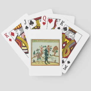 The Hunter and the Boar, Russian, late 18th centur Playing Cards