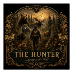 The Hunter , Into the Wild Silence  Poster