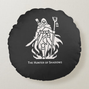 The_Hunter_of_Shadows_The_Silent_Flame1 Round Cushion