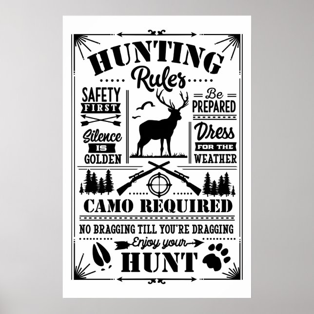 The Hunter’s Creed: Rules of the Wild Poster (Front)