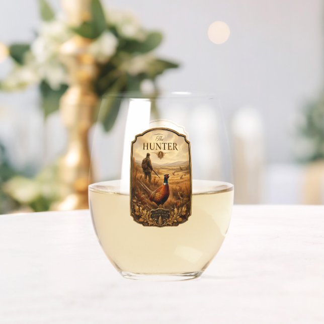 The Hunter Stemless Wine Glass (Insitu (Wedding))