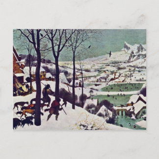 The Hunters In The Snow, By Bruegel D. Ä. Pieter Postcard