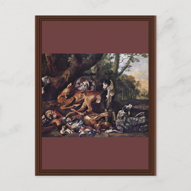 The Hunting By Fyt Jan (Best Quality) Postcard (Front)